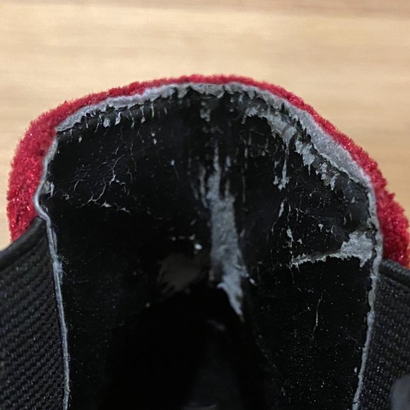 Red Velvet Booties - Picture 7 of 8